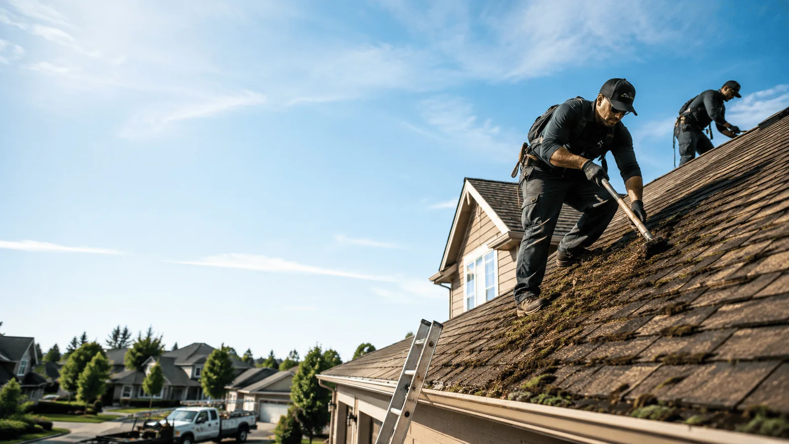 Roof Moss Removal in Midway, UT near me